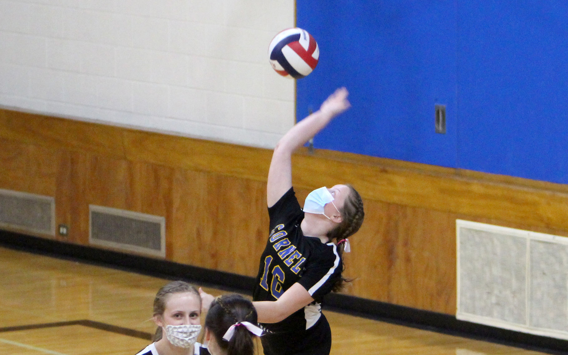 Lake Holcombe at Cornell volleyball 10-15-20